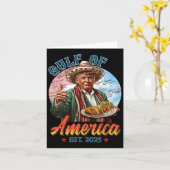 Funny Trump Taocos Cindo de Mayo Golf von US Ameri Karte (Gelbe Blume)