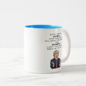 Funny Trump Terrier Opa Kaffee Tasse Kaffee-Cup (VorderseiteRechts)