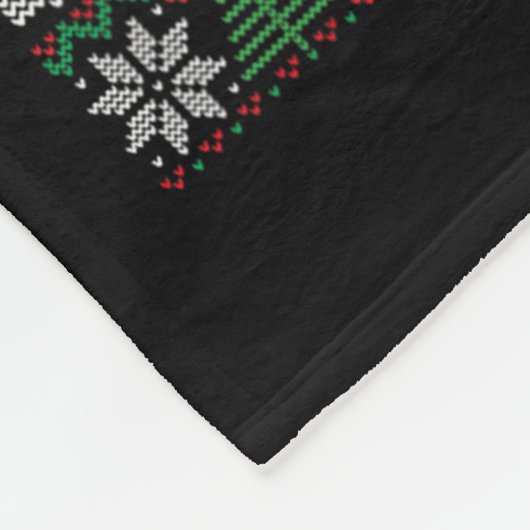 Funny Trump Ugly Xmas Sweater Make Christmas Great Fleecedecke (Ecke)