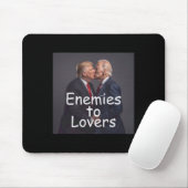 Funny Trump und Biden Küssen Mousepad (Mit Mouse)