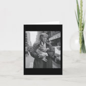 Funny Trump und Katze Karte (Vorderseite)