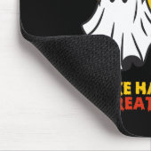 Funny Trump Vance Ghost Mega Hat Halloween Gr Mousepad (Ecke)