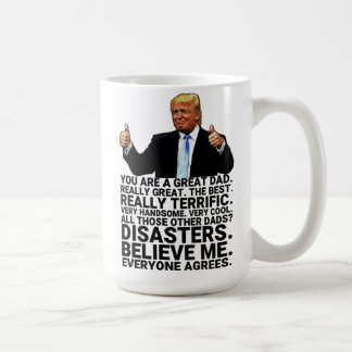 Funny Trump Vater Geburtskarte Kaffeetasse