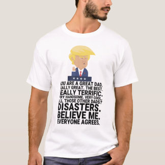 Funny Trump Vatertag T-Shirt