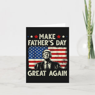 Funny Trump Vathers Day macht Vatertag groß Aga Karte