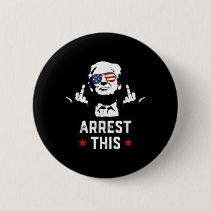 Funny Trump verhaften diesen Donald Trump in der M Button