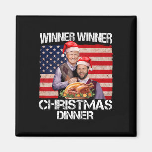 Funny Trump Vize Gewinner Weihnachtsessen Gewinner Magnet