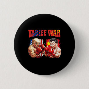 Funny Trump Vs Xi Jinping Boxing Match Button