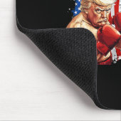 Funny Trump Vs Xi Jinping Boxing Match Mousepad (Ecke)