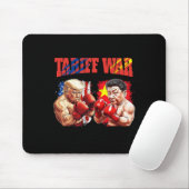 Funny Trump Vs Xi Jinping Boxing Match Mousepad (Mit Mouse)