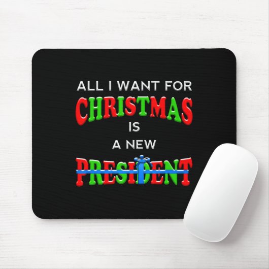 Funny Trump Weihnachten Anti Biden Wähler Männer F Mousepad (Mit Mouse)