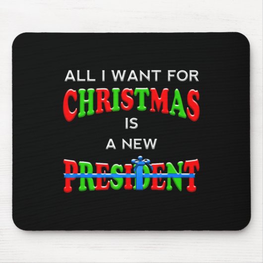 Funny Trump Weihnachten Anti Biden Wähler Männer F Mousepad (Vorne)