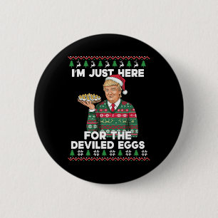 Funny Trump Weihnachten bin ich nur hier für den T Button