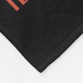 Funny Trump Weihnachten Ich werde zu Weihnachten Z Fleecedecke (Ecke)