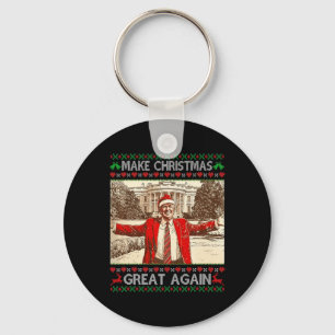 Funny Trump Weihnachten wieder großartig Weihnacht Schlüsselanhänger