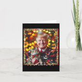 Funny Trump Weihnachts-Sweater für Katzenliebhaber Karte (Vorderseite)