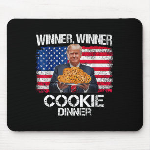 Funny Trump Weihnachtsdesign Gewinner Cookie Mousepad