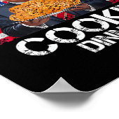 Funny Trump Weihnachtsdesign Gewinner Cookie Poster (Ecke)