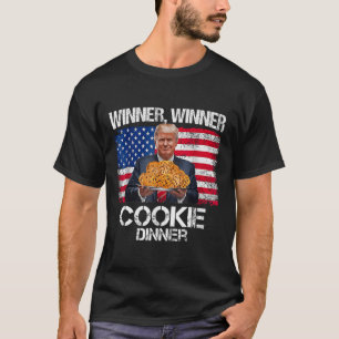 Funny Trump Weihnachtsdesign Gewinner Cookie T-Shirt