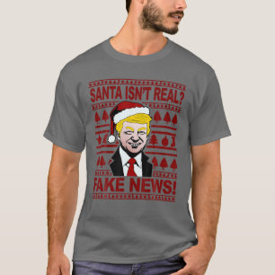 Funny Trump Weihnachtsgeschenk. Der Weihnachtsmann T-Shirt