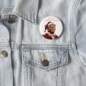 Funny Trump Weihnachtskarte Button (Beispiel)