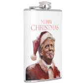 Funny Trump Weihnachtskarte Flachmann (Rechts)