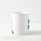 Funny Trump Weihnachtskarte Kaffeetasse (Mittel)