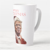 Funny Trump Weihnachtskarte Milchtasse (Rechte Ecke)