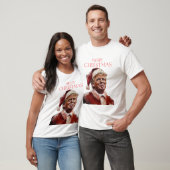 Funny Trump Weihnachtskarte T-Shirt (Unisex)