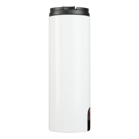 Funny Trump Weihnachtskarte Thermosbecher (Rückseite)