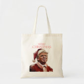 Funny Trump Weihnachtskarte Tragetasche (Vorne)