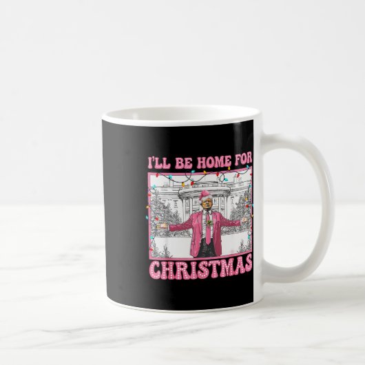 Funny Trump werde ich für Weihnachten Weihnachten Kaffeetasse (Rechts)
