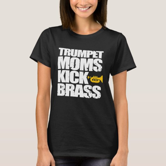Funny Trumpet Mama Shirt Messing Section Marching (Vorderseite)