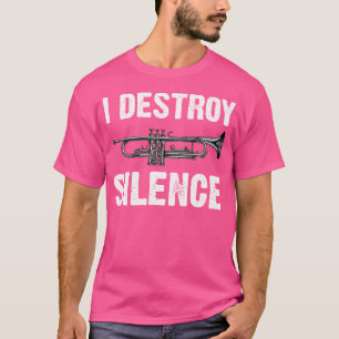 Funny Trumpet Player Art for Men Women Trumpeter O T-Shirt