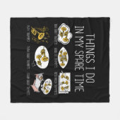 Funny Trumpet Player Geschenk Jazz Musik Männer Tr Fleecedecke (Vorderseite (Horizontal))