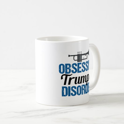 Funny Trumpet Player Kaffeetasse (VorderseiteRechts)