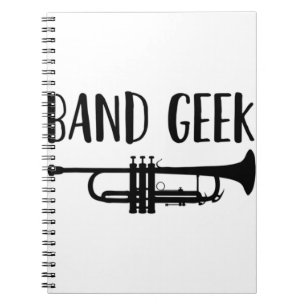 Funny Trumpet Player T Shirt Band Geek Notizblock