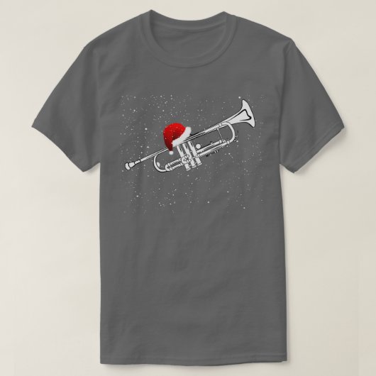 Funny Trumpet Weihnachts Trumpet Musiker Ja T-Shirt (Design vorne)