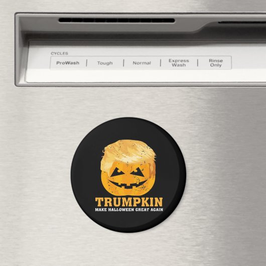 Funny Trumpkin macht Halloween wieder groß Magnet (In Situ (Geschirrspüler))