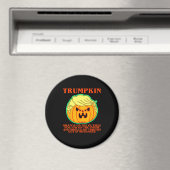 Funny Trumpkin Magnet (In Situ (Geschirrspüler))