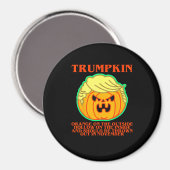 Funny Trumpkin Magnet (Vorderseite/Rückseite)