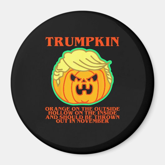 Funny Trumpkin Magnet (Vorne)