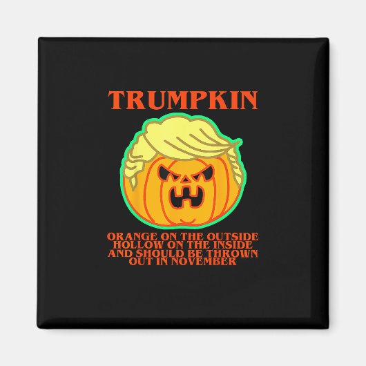 Funny Trumpkin Magnet (Vorne)