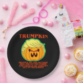 Funny Trumpkin Pappteller (Party)
