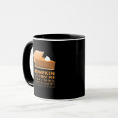 Funny Trumpkin Pie Tasse (Vorderseite Links)