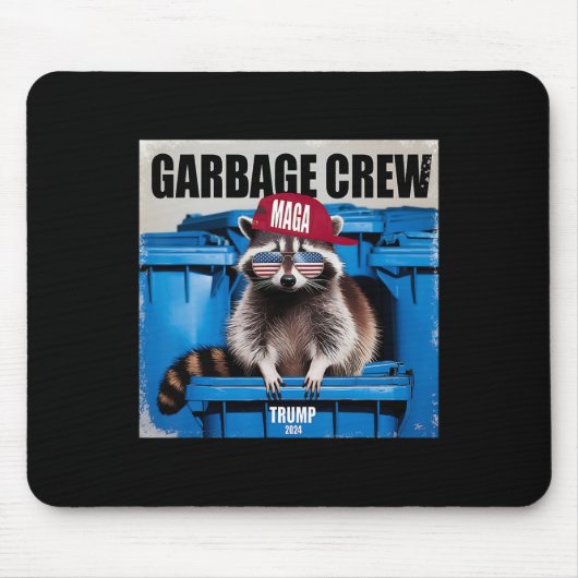 Funny Trumps Unterstützer sind Garbage Joe Biden G Mousepad (Vorne)