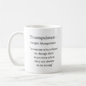 Funny Trumpsimus Tasse (Links)