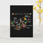 Funny Ttle Plan Zuhause Kids Hand Dawn Alone Chris Karte (Gelbe Blume)