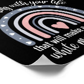 Funny Tu etwas für dein Leben Poster (Ecke)