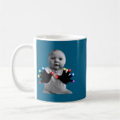 Funny Tuff Baby Ai Gloving Meme Kaffeetasse (Links)